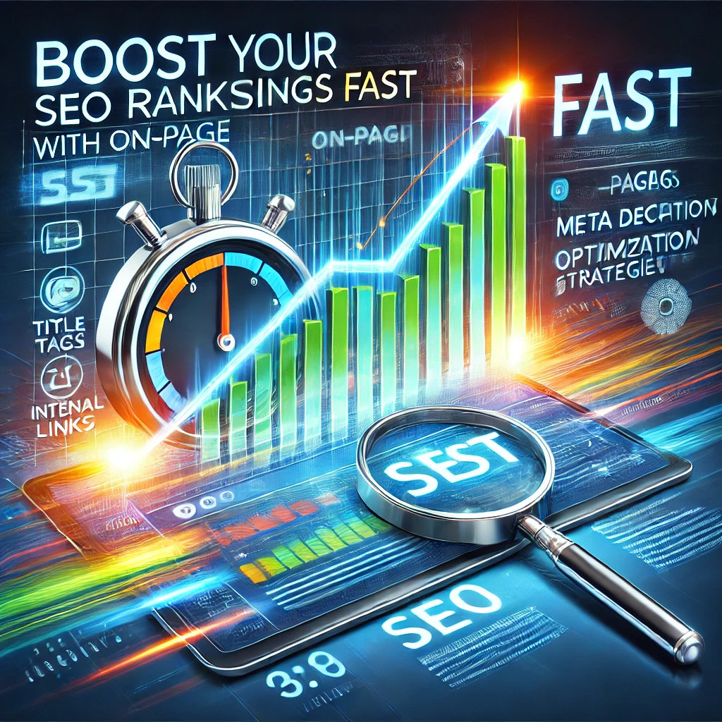 Boost your SEO rankings fast with on-page optimization strategies