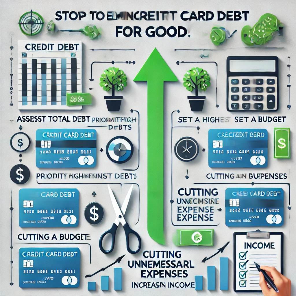 How to Get Out of Credit Card Debt for Good