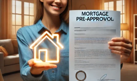 A person receiving mortgage pre-approval documents, symbolizing readiness to purchase a home