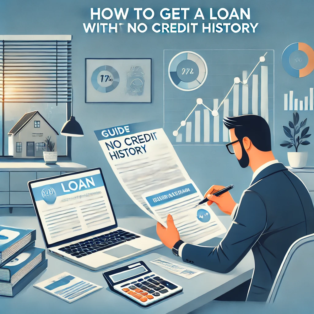 How to get a loan with no credit history guide