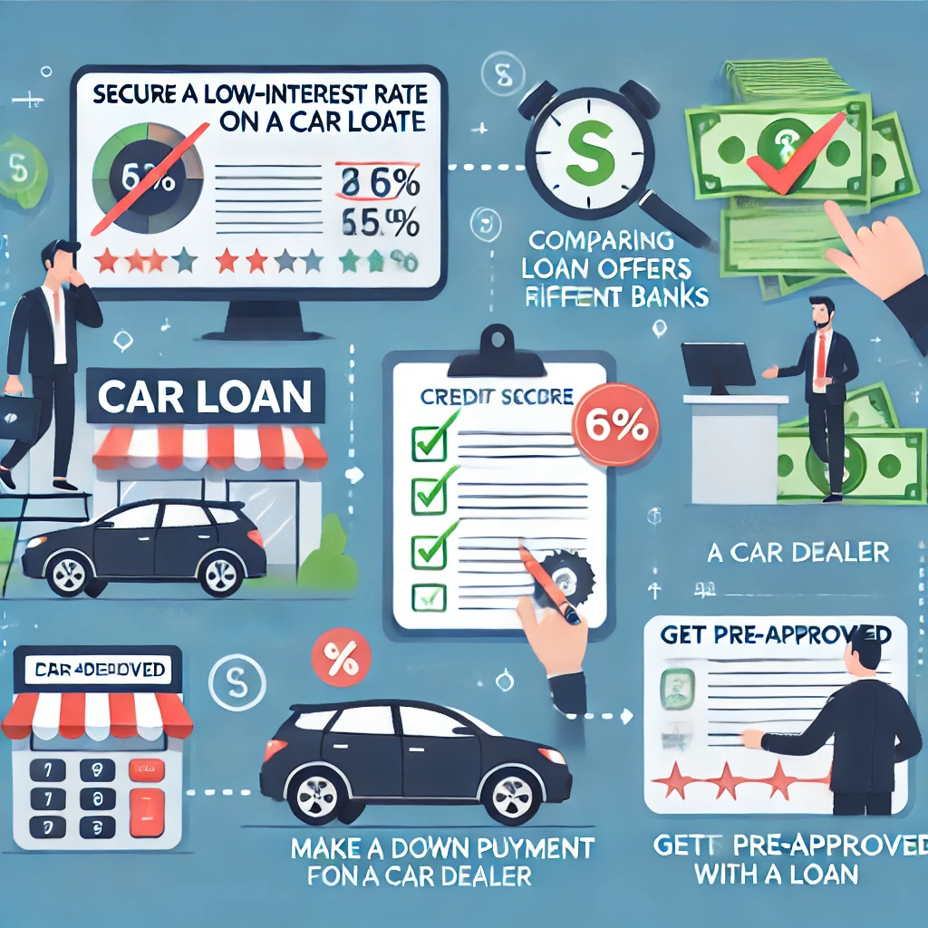 How to Get a Low-Interest Rate on Your Car Loan