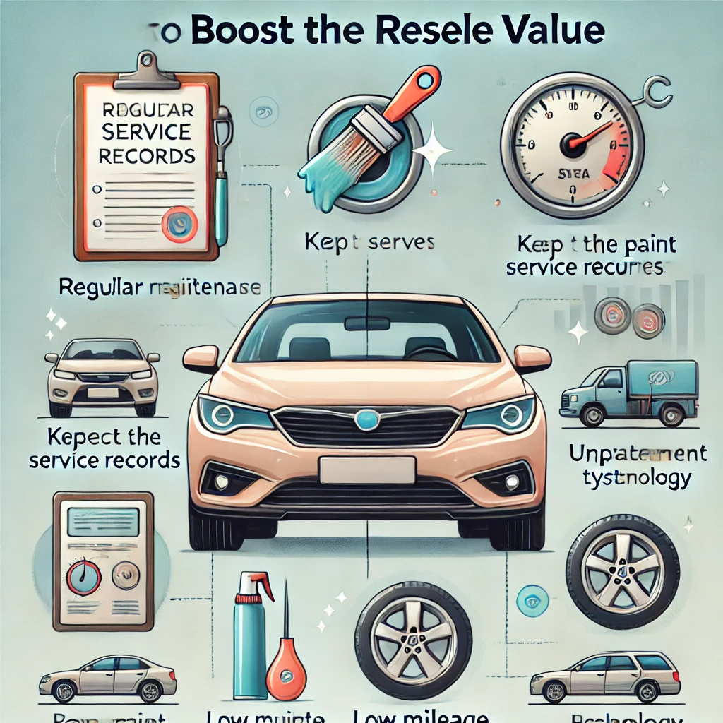 Tips and strategies to boost the resale value of your car.