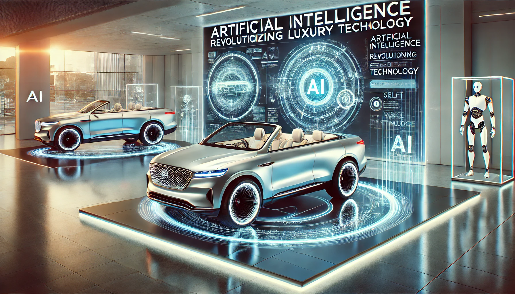 Artificial Intelligence revolutionizing luxury cars with advanced technology