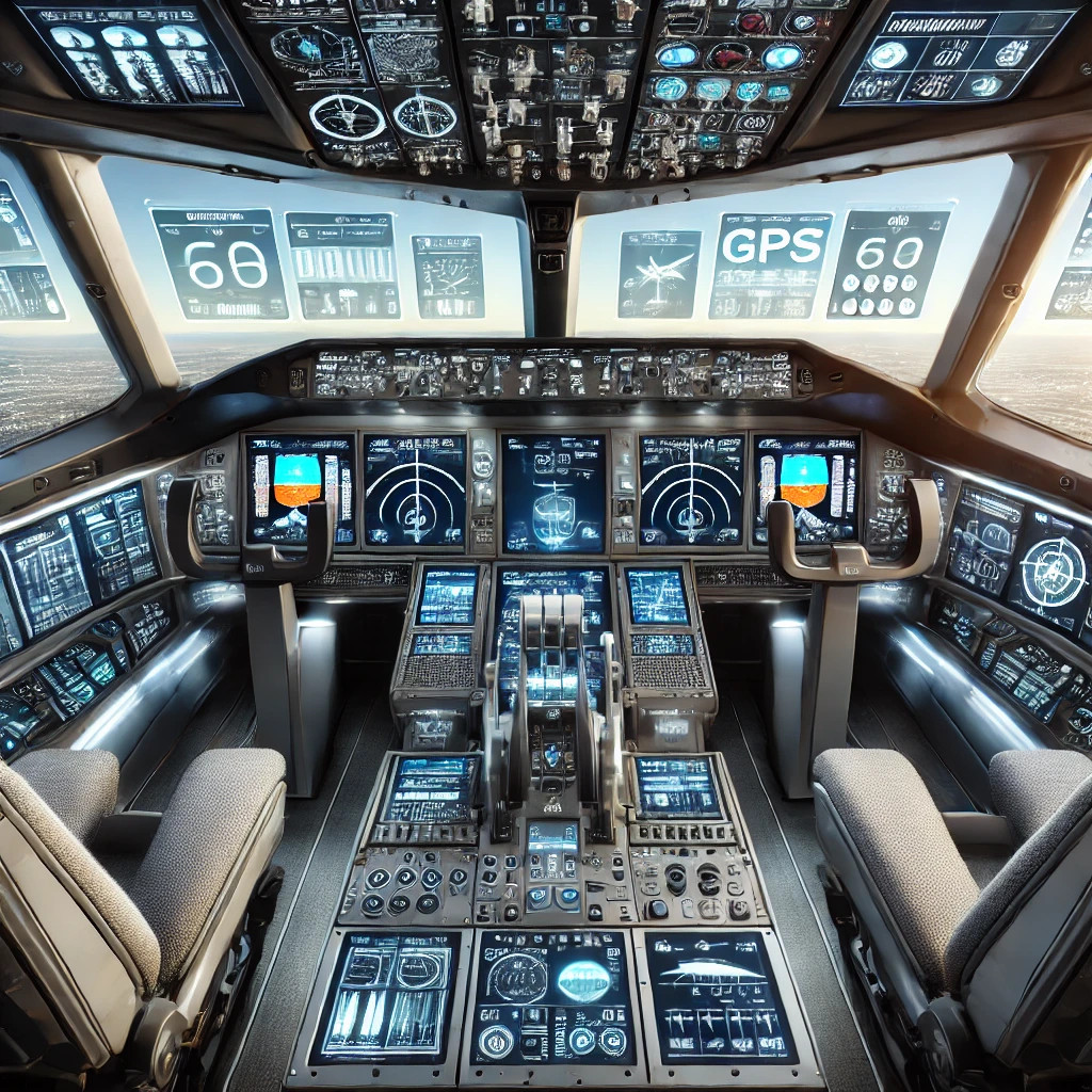 Modern cockpit showcasing pilot technology and flight efficiency innovations